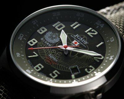 butlerのKENTEX ケンテックス ソーラースタンダード JSDFウォッチ 自衛隊 陸・海・空モデル 日本製 メンズ腕時計 メンズウォッチ S715M-01｜アングル2