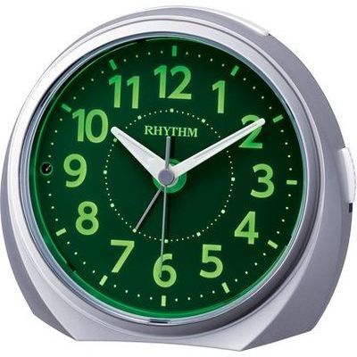 目覚まし時計 置時計 電子音アラーム 連続秒針 集光樹脂文字板 リズム時計 RHYTHM 8RE666SR19 リズム時計 RHYTHM リズム時計工業
