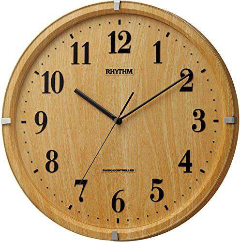 掛け時計 壁掛け時計 電波時計 リズム時計 RHYTHM ライブリーアリス 8MY501SR07 リズム時計 RHYTHM リズム時計工業