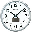 掛け時計 壁掛け時計 ハイブリッドソーラー 電波時計 セイコー SEIKO クロック ハイブリッドソーラー ホワイト SF242S(3)