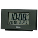 目覚まし時計 置き時計 温度湿度計 電波時計 SEIKO セイコー クロック SQ790K デジタル