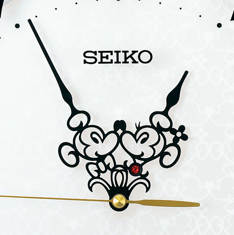 掛け時計 壁掛け時計 電波時計 大人ディズニー おやすみ秒針 SEIKO セイコー クロック FS513W アナログ