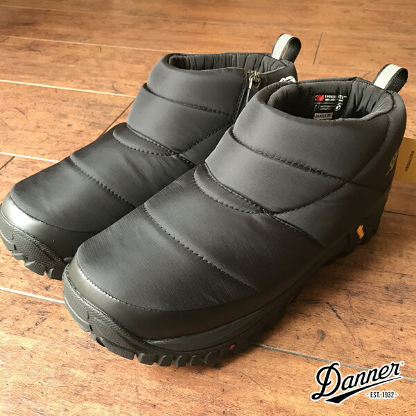 【DANNER】 ダナー FREDDO LO B200 PF /フレッド ロー B200パフ/ローカット/アウトドア/防水/黒/ブラック/保温性/-20℃/ハイスペック/ スノーブーツ/Vibramソール/ダナードライ/ウィンターブーツ/パディンクブーツ