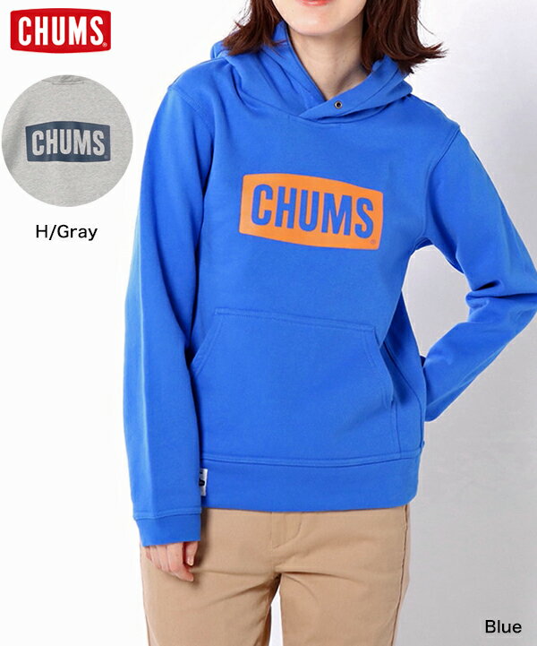 チャムス パーカー メンズ 【CHUMS】Logo Pullover Parka　　チャムスロゴプルオーバーパーカー/山ガール/アウトドア/メンズ/レディース/スウェット/COTTON USA/ルーズシルエット/フーディー/リラックス/ゆったり/男性/女性/women/