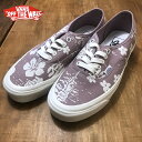 【VANS】ヴァンズ AUTHENTIC 44 DX /Anaheim Factory Collection /オーセンティック /アナハイムファクトリー/Floral Purple/style44/california / カリフォルニア/クラシック/紫/パープル/花柄/フラワー/キャンパス