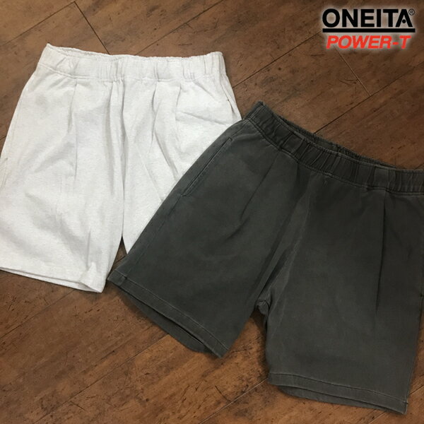 オニータ　Super Heavy Weight Shorts/スーパーヘビーウェイト/ヘビーオンス/ショーツ/ビッグ/シルエット/ハーフパンツ/13oz/POWER-T/ピグメント/スウェット/セットアップ/上下コーデ/ブラック/アッシュ/地厚/