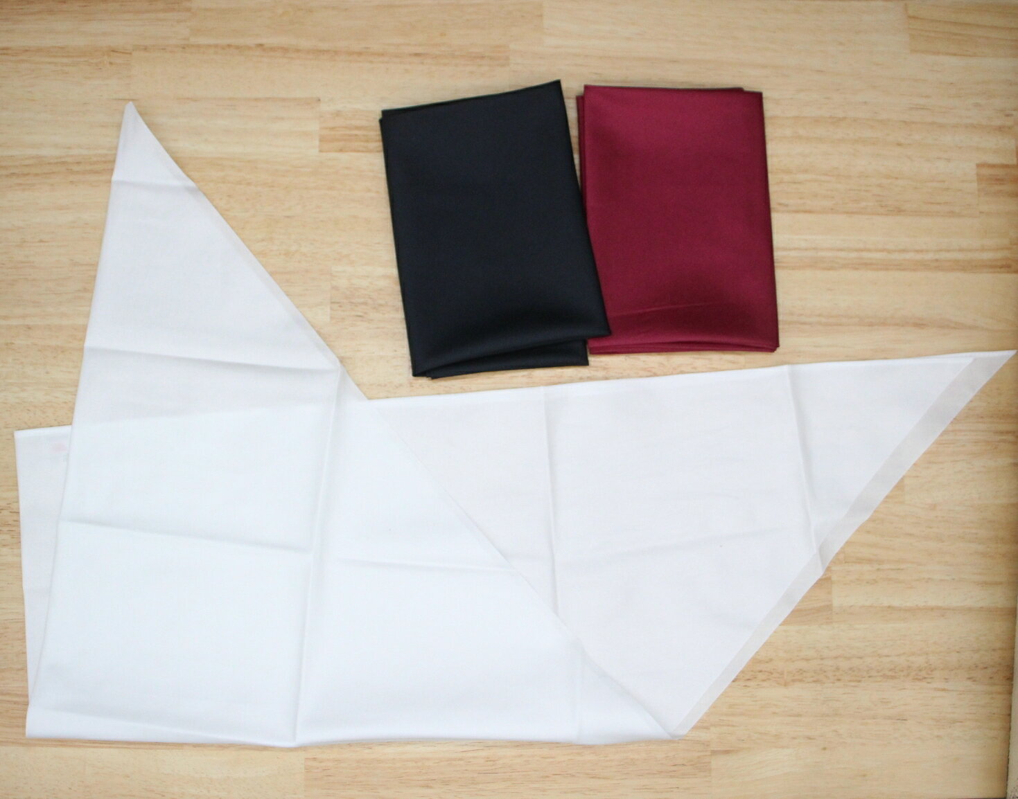 三角ネクタイ 女子 セーラー服用三角ネクタイ ネクタイ 白 黒 エンジ 三角 渡辺布...