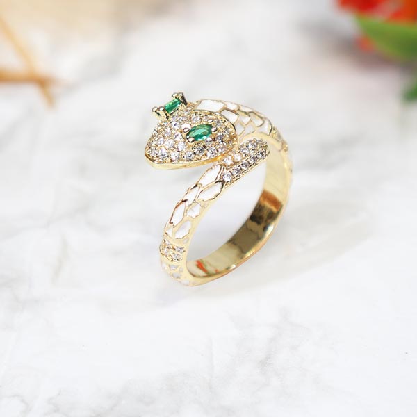 楽天FRABELL指輪 リング ヘビ 蛇 スネーク レディース 爬虫類 シルバー ゴールド ギフト プレゼント 可愛い 女性 送料無料