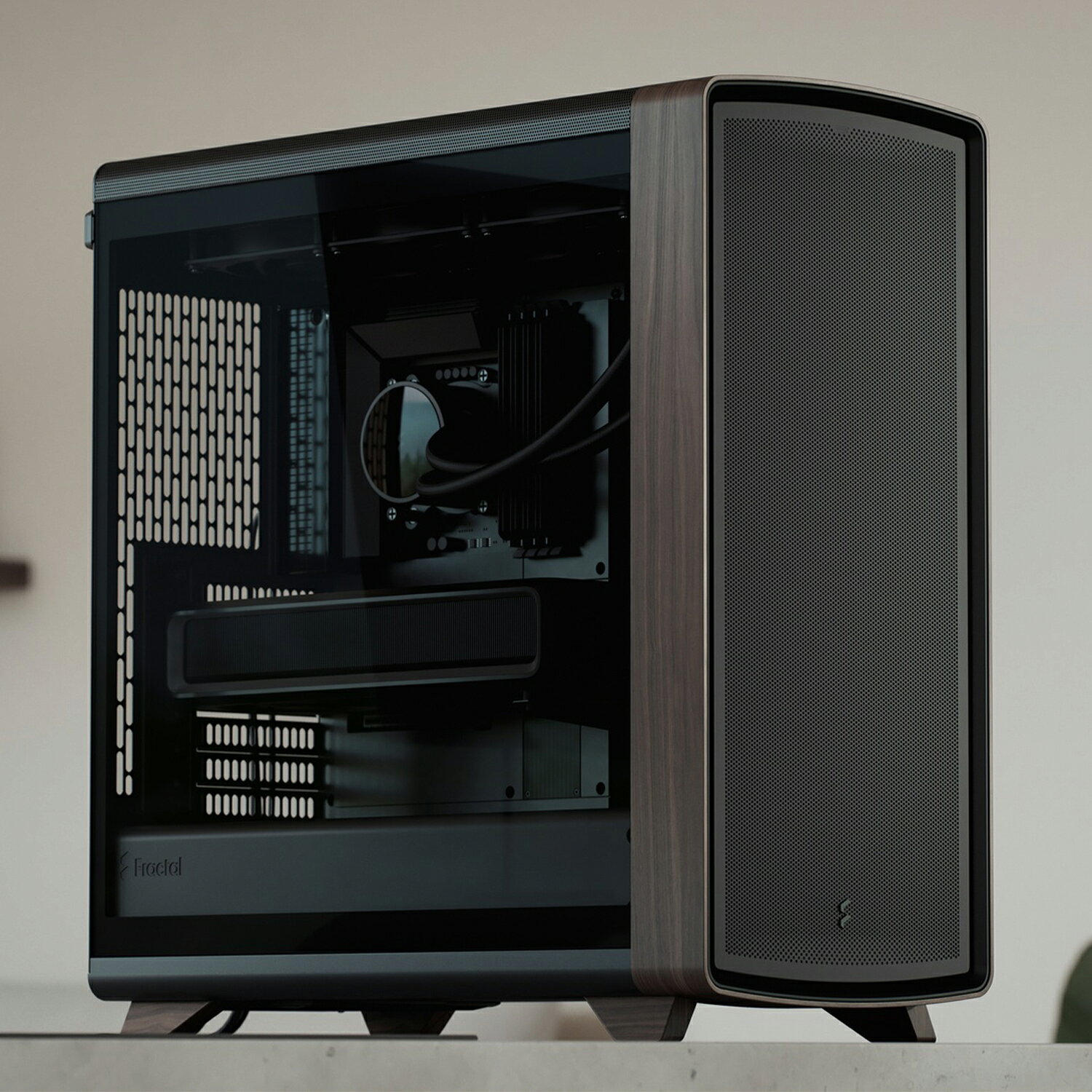 Fractal Design Summit Black TG Light Tint PCケース FD-C-SUM1A-04 ミドルタワー型 ブラック