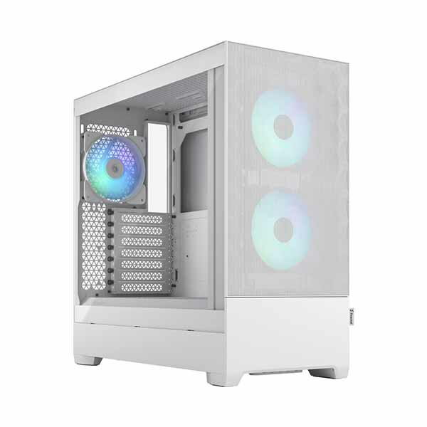 Fractal Design Pop Air RGB White TG Clear Tint ミドルタワー型PCケース ホワイトFD-C-POR1A-01
