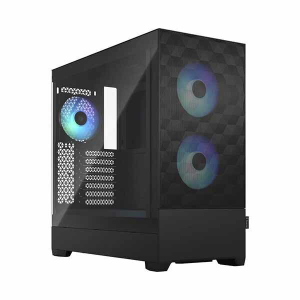 Fractal Design Pop Air RGB Black TG Clear Tint ミドルタワー型PCケース ブラックFD-C-POR1A-06(2)