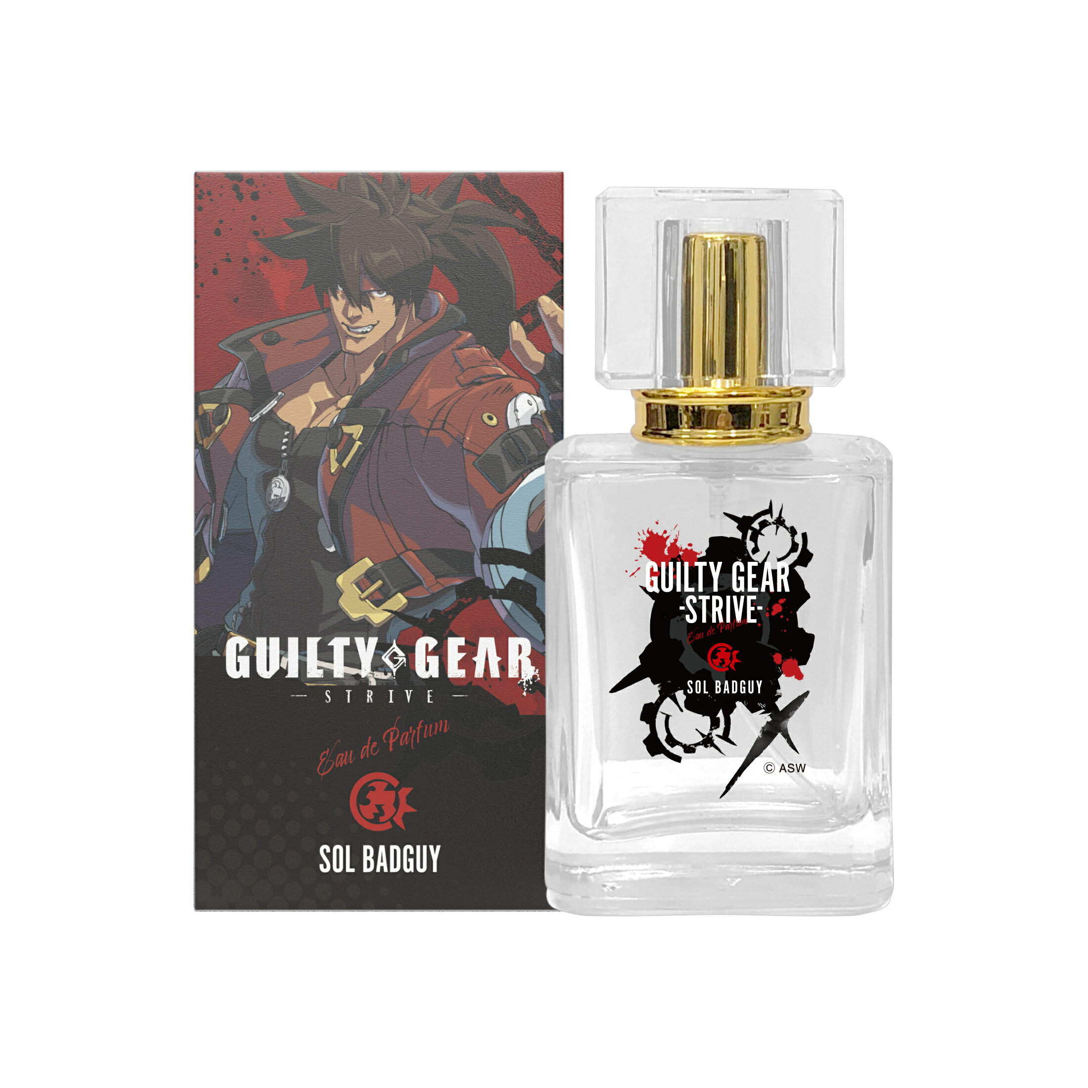 GUILTY GEAR -STRIVE- オードパルファム ソル・バッドガイのサムネイル