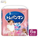 【送料無料・6個セット】トレパンマン ピンク ビッグ 17枚 トイレトレーニング用オムツ ユニ・チャーム