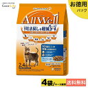 『4袋セット』All Well(オールウェル) キャットフード ドライ 10歳以上の腎臓の健康維持用 フィッシュ 吐き戻し軽減 2.4kg 送料無料