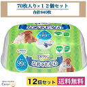 『ケース販売・12個セット』デオクリーン 純水99% ウェットティッシュ 本体70枚×12(4)