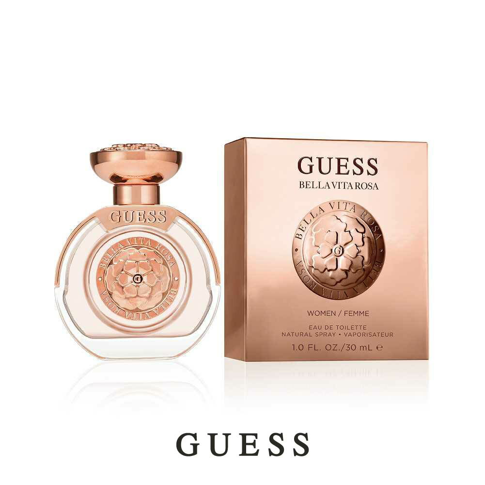 ゲス GUESS ゲス ベッラ ヴィータ ローザ オードトワレ 30mL BELLA VITA ROSA EAU DE TOILETTE Fragrance 香水 女性 レディース ユニセックス 大人 香りEDT トルコ <フルーティー フローラル イタリアンレモン、ブラックカラント、マルメロ>