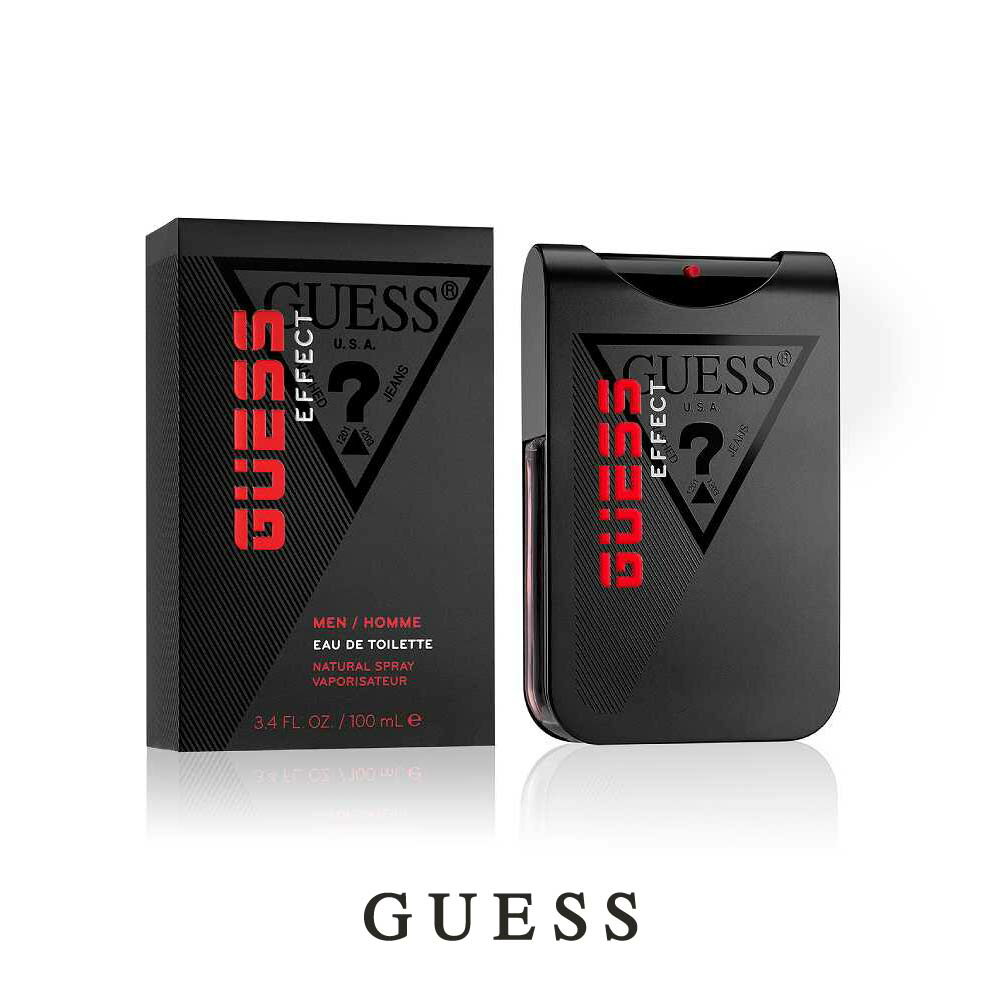 ゲス GUESS ゲス エフェクト オードトワレ 100mL EFFECT Fragrance香水 メンズ 男性 ユニセックス 大人 香りEDT トルコ ＜フゼアオリエンタル グレープフルーツ、パイナップル、マンダリン、スターアニス＞