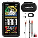 KAIWEETS テスター 充電式マルチメーター 大画面 6000カウント 直流/交流電圧 抵抗 導通 電流 静電容量 ダイオード デューティ比 温度測定 デジ...