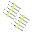 CoCud マイクロPCBドリルビット 3.175 mmシャンク 1 mmカッティングエッジ タングステンカーバイド プリント基板ドリルビット CNC掘削彫刻機...