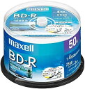録画用 BD-R 標準130分 4倍速 ワイドプリンタブルホワイト 50枚スピンドルケース BRV25WPE.50SP