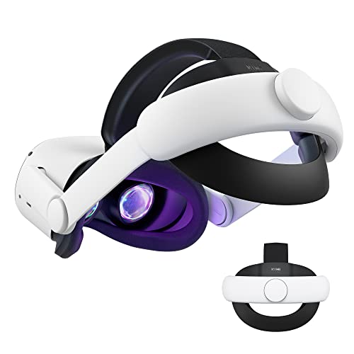 KIWI design Quest 2用ヘッドストラップ ソフトクッション 簡単装着 着脱数秒 KIWI design Quest 2用ヘッドストラップ ソフトクッション 簡単装着 着脱数秒