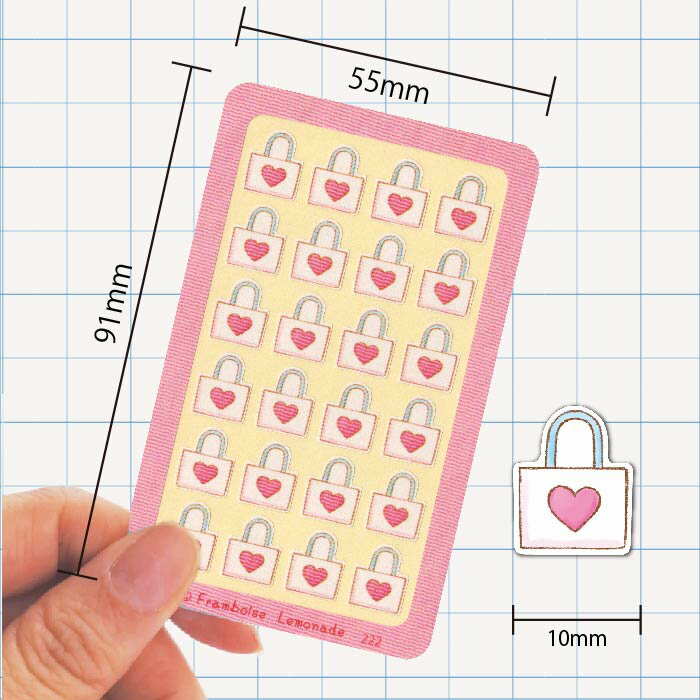 [39222]ショッピングバック【ミニミニセレクト】手帳シール