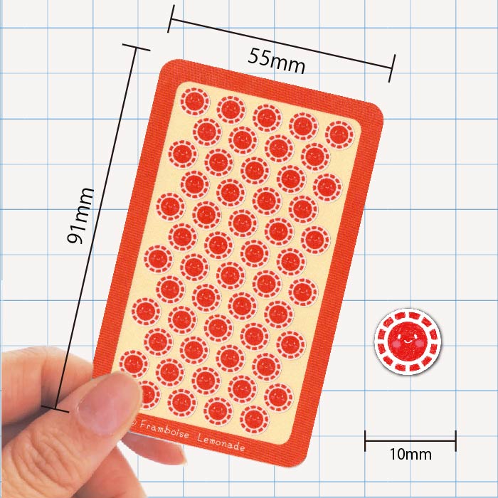 [43289]晴【ミニミニセレクト】手帳シール