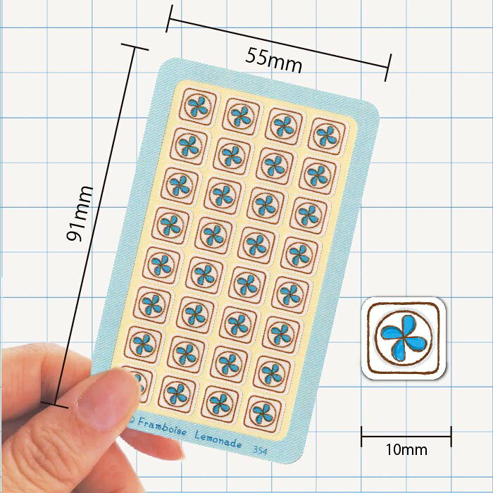 [58354]換気扇【ミニミニセレクト】手帳シール