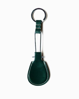 ホワイトハウスコックス【Whitehouse Cox】型番:S8490 SHOE LIFT (グリーン) アクセサリー 靴べら キーホルダー シューリフト ブライドルレザー 牛革 男女兼用