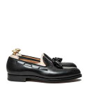 クロケット＆ジョーンズ【Crockett&Jones】CAVENDISH3（ブラック）キャベンディッシュ3　カーフ　レザーソール　タッセルローファー　牛革　メンズ