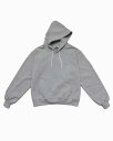 バーバリアン【BARBARIAN】12oz KANGAROO HOODIE QFF31(アッシュ)メンズ　長袖　フードパーカー　カナダサイズ　無地