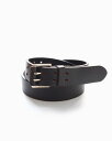 マクロスティ【McROSTIE】MRG 812 BELT(ブラック) ベルト 38mm ハーネスレザー 牛革