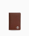 ホワイトハウスコックス【Whitehouse Cox】型番:S7412 NAME CARD CASE (ブラウン/ネイビー)ロンドンカーフ×ブライドルレザー 名...
