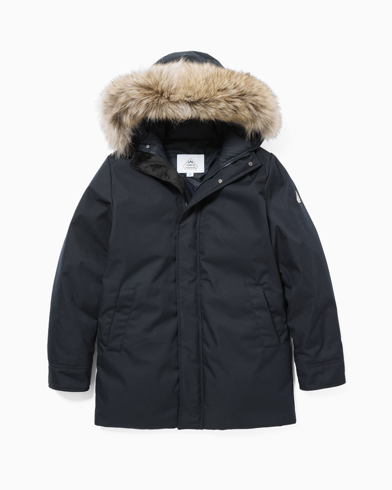 ピレネックス ダウン メンズ ピレネックス【PYRENEX 】-French Duck Down- ANNECY JACKET (ディープインク)　メンズ　アヌシー　ラクーンファー　ダウンジャケット　フレンチダックダウン