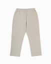 バーバリアン【BARBARIAN】12oz LONG PANTS / WSE07 (トープ)　メンズ　パンツ　へヴィーウエイトコットン　ニットパンツ　ロングパンツ　クロップド丈　無地