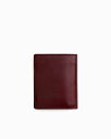 ホワイトハウスコックス型番：S3276(バーガンディ/トープ)　財布　二つ折り財布　コンパクトウォレット　ブライドルレザー　ツートン　牛革　男女兼用