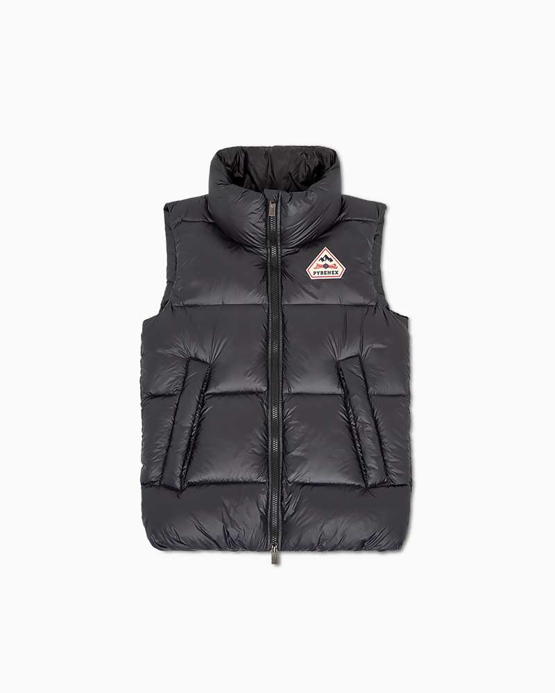 ピレネックス【PYRENEX 】-French Duck Down-BARRY2 VEST(ブラック)　メンズ　バリー2ベスト　ダウンベスト　フレンチダックダウン　Made in France