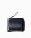 べオーマレザーカンパニー【BEORMA LEATHER COMPANY】型番:S0128(ネイビー) マルチパース L字型ジップ コンパクトウォレット ブライドルレザー 牛革 男女兼用(4)