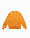 バーバリアン【BARBARIAN】8oz CARDIGAN LONG / XSE26 (タンジェリン) メンズ 長袖 ライトウエイト カーディガン パッチポケット 無地