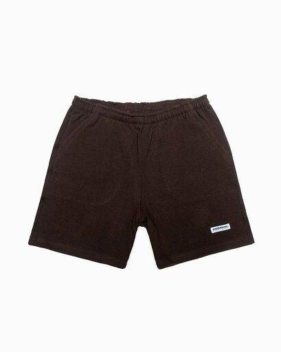バーバリアン【BARBARIAN】12oz SHORT PANTS / XSE28 (ブラウン) メンズ パンツ へヴィーウエイトコットン ニットパンツ ショートパンツ 無地 バーバリアン【BARBARIAN】12oz SHORT PANTS / XSE28 (ブラウン) メンズ パンツ へヴィーウエイトコットン ニットパンツ ショートパンツ 無地