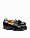 クロケット&ジョーンズ【Crockett&Jones】CAVENDISH 3(ブラック)キャベンディッシュ 3 シェルコードバン レザーソール タッセルローファ...