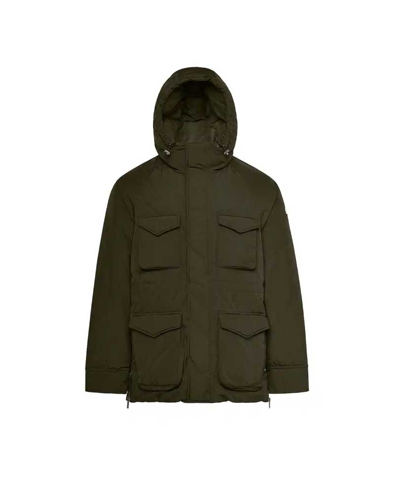 ピレネックス【PYRENEX 】-French Duck Down- BAZUS (ディープカーキ) メンズ バズス ダウンジャケット フィールドジャケット フレンチダックダウン