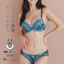 ブラジャー ショーツ セット 下着 レディース ブラジャーセット ブラセット 女性 上下セット セクシー かわいい インナーセット 谷間 育乳 脇肉 盛れる フ...