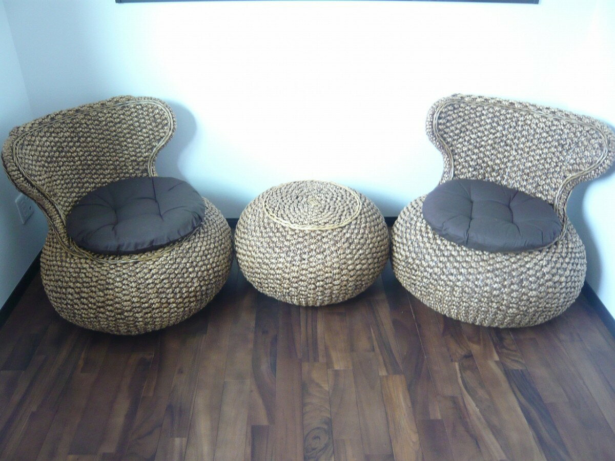 家具 アジアン家具 バリ家具 バナナリーフ ソファ&テーブルセット アジアンインテリア