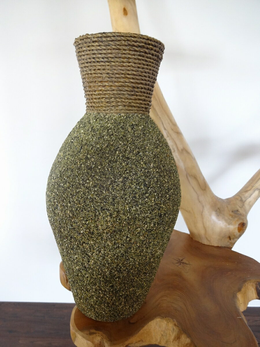 樂天商城 - オブジェ　花瓶　陶器　アジアン雑貨　バリ雑貨　アジアンインテリア