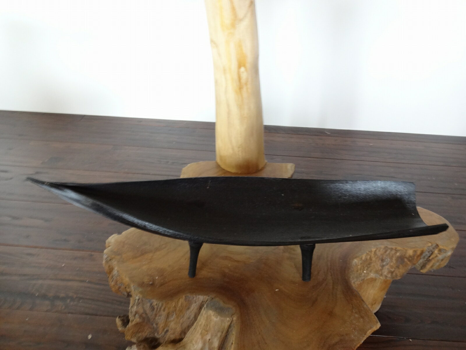 樂天商城 - ディスプレイ用品　飾り台　ココナッツ　巻トレイ　　アジアン雑貨　バリ雑貨　アジアンインテリア