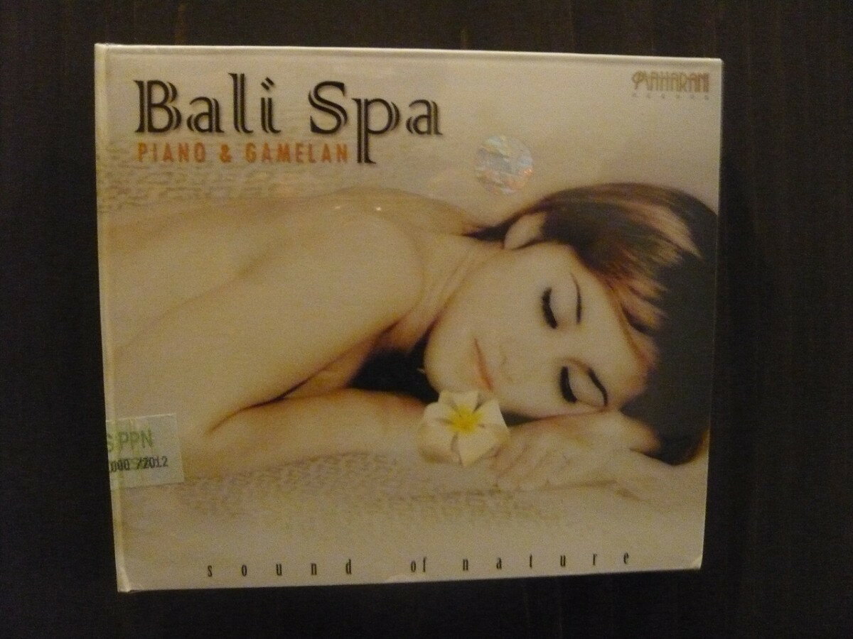 ミュージック　CD　ヒーリングCD　リラックス　スパ　エステ　店舗　Bali Spa PIANO ＆ GAMELAN　アジアン雑貨　バリ雑貨