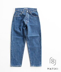 [HATSKI]ハツキ　Loose Tapered Denim -used-(Blue)　ルーズテーパードデニム ユーズド（ブルー）HTK-22001-U