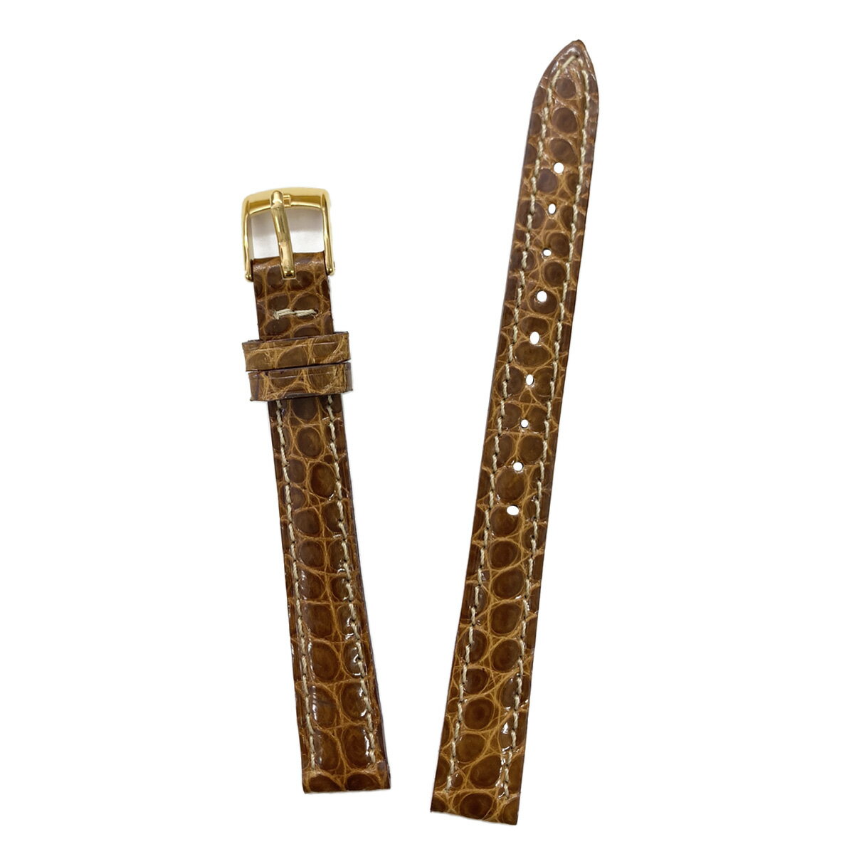 時計 ベルト 革 12mm ワニ革 腕時計ベルト バンド 時計ベルト 替えベルト 交換 牛革 本革