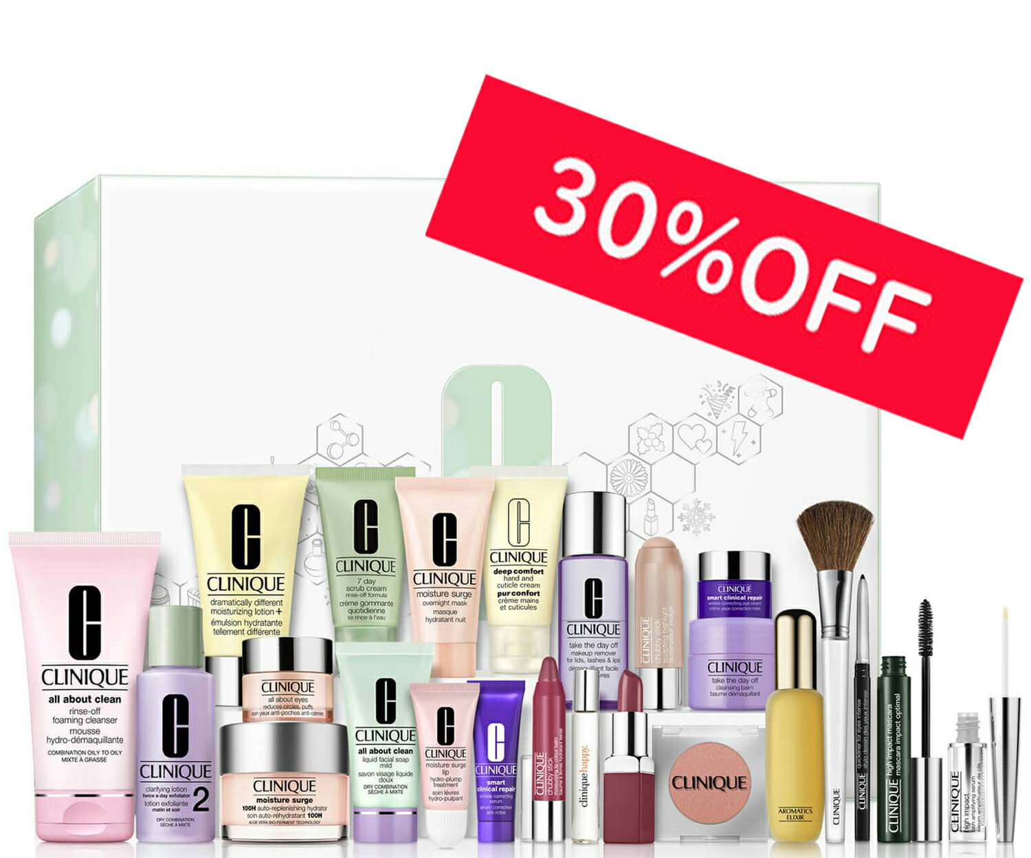 クリニーク CLINIQUE アドベントカレンダー 2022 美容 コスメ 香水 人気商品商品コレクションの詰まったコフレ ギフト プレゼント 毎年大人気 フランスより直送のサムネイル